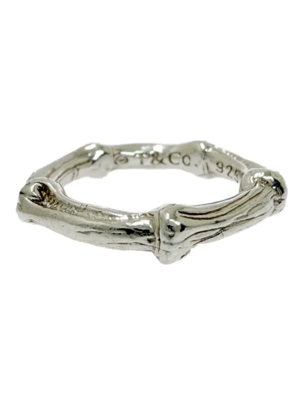 Tiffany & Co Silver Bamboo Ring
